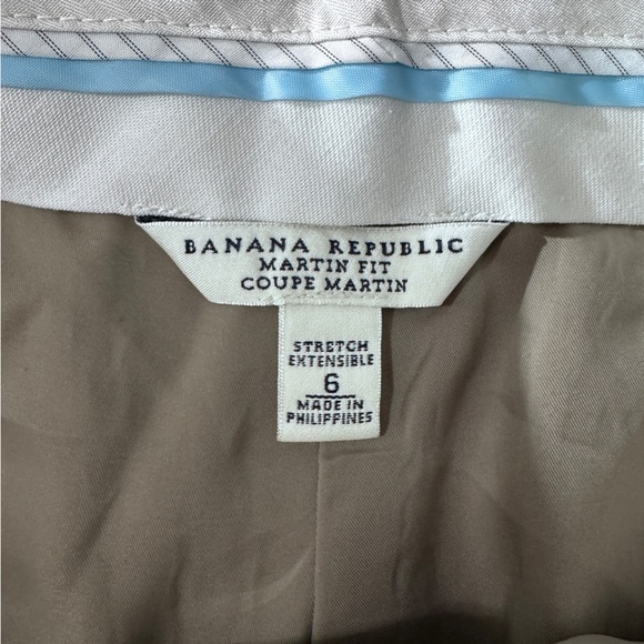 Banana Republic Martin Fit Pant Wool Blend Size 6 NWT Brand New Classic Preppy - Picture 7 of 8